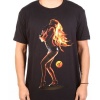 Two In The Shirt Fire Men's Short-Sleeve Graphic Shirt - Black / X-Large