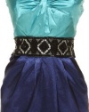 TRIXXI Sateen Strapless Dress W/ Sequin & Beaded Waist [249147072I], 530, 9
