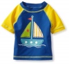 Little Me Baby-boys Infant Sailboat Rashguard