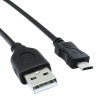 6ft Cable Forge USB Power Cable Compatible With: Google Chromecast Stick M to Male USB 2.0 Cord (Black, 6 Feet)