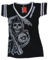 Sons Of Anarchy Women's Football Style Reaper Cover-Up