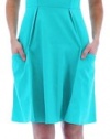 Jessica Simpson JS3R2556 Women's Dress A Line Halter Green Size 4