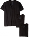 Hanes Men's Classics 3 Pack Slim Fit V-Neck T-Shirt