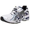 ASICS Men's GEL-Nimbus 11 Running Shoe,White/Lightning/Brilliant Blue,13.5 D US