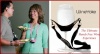 WineYoke Party Time Hand Free Wine Glass Holder Necklace - Set of 2 (PINK & BLACK)