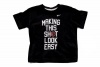 Nike Boy's Making This Shot Look Easy Short Sleeve T-Shirt (6, Black)