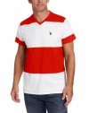 U.S. Polo Assn. Men's Wide Striped T-Shirt