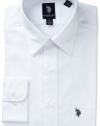 US Polo Association Men's Herringbone Dress Shirt