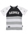 Akademiks Raglan American T-Shirt - black, 10 - 12