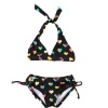 Roxy Girls 2-6X Shore Halter Swimwear Set, New Black, 2T