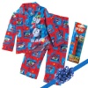 AME Thomas The Train 2pc Flannel Pajama w/ Thomas Pez, Color: Blue, Size: 2T
