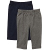 Carter's Boys Essential 2-pack Pants (NB-24M) (18 Months, Grey/Navy)