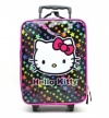 FAB Starpoint Girls 2-6X Hello Kitty Rainbow Stars 15 Inch Soft Pilot Case, Black/Multi, One Size