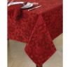 Sam Hedaya Table Linens, Dinner Party Noel Red 52 x 70 Tablecloth with 4 Napkins Red