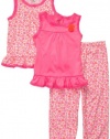 Carter's Girl's 3-piece Poly Pajama Set