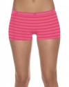 Champion Women`s Fitness Boy-Short Panty,2425,S,Pink Coral Stripe