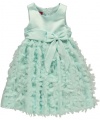 Princess Faith Cutout Petals Dress - mint, 2t