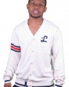 LRG The Kids Will Play Cardigan in Off White Heather