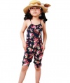 Urparcel Toddler Girl Kids Jumpsuit Short Summer Playsuit Rompers One-piece 2-8Y
