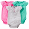 Carter's Baby Girls 3-pack Bodysuit Set (9 Months, Pink Multi)