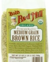 Bob's Red Mill Organic Rice Medium Grain Brown, 27-Ounce (Pack of 4)