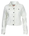 Big Star Women's Casual White Jean Jacket