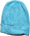 Collection XIIX Solid Chenille Basic Beanie Winter Hat Ice Blue