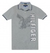 Tommy Hilfiger Men's Custom Fit Logo Applique Polo T-shirt
