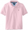Tommy Hilfiger Boys 2-7 Ivy Polo Shirt Spring, Cotton Candy, 5