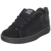Dc Kids Court Graffik Skate shoe (Little Kid/Big Kid),Black/Black/Battleship,7 M US