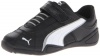 PUMA Tune Cat B 2 Velcro Sneaker (Infant/Toddler/Little Kid),Black/White/Limestone Gray,10 M US Toddler