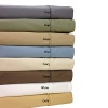 California-King Ivory Egyptian-Cotton-Blend Wrinkle-Free Sheets 650-Thread-Count Sheet Set