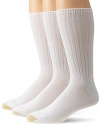 Gold Toe Men's Cotton Fluffies Casual Sock, 3-Pack