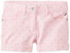 Nautica Little Girls Printed Dot Short, Ek4 Bermuda Pink, 6