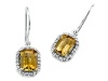 Genuine Citrine Earrings by Effy Collection