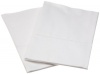 Pinzon Hemstitch 400-Thread-Count Egyptian Cotton Sateen Standard Pillowcase, Set of 2, White