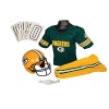 Franklin Sports NFL Green Bay Packers Deluxe Youth Uniform Set, Medium