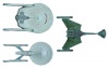 Round 2 Star Trek: The Motion Pictures: Cadet Series 1:2500 Scale Model Kit Set
