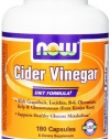 NOW Foods Cider Vinegar Diet, 180 Capsules