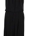 Vince Camuto Women's Illusion Pleated Jersey Dress (8, Black)