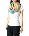 Women's Washed Stripes Pastel Design Infinity Fashion Scarf (Value Pack Available)
