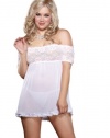 Dreamgirl Women's Queen Size Flirting With Danger Babydoll