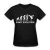 Make Your Own Bboy Evolution Cool Roundneck Woman's Shirts
