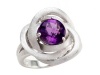 Balissima By Effy Collection Sterling Silver Amethyst Ring