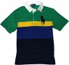 Ralph Luren Boys Big Pony Cotton Polo Shirt (L(14-16), Stem Multi)