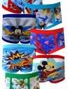 Handcraft Little Boys' Mickey 7 Pack Brief, Assorted, 4T