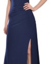 Laundry By SHELLI SEGAL Women's Jersey Beaded Halter Fitted Evening Gown Dress