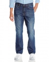 IZOD Men's 5 Pocket Denim Regular Fit Jean