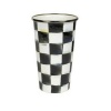 MacKenzie-Childs Enamelware Courtly Check Tumbler