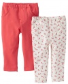 Carter's Baby Girls' 2 Pack Pants (Baby) - Pink